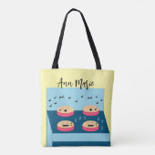 Tote Bag Gâteaux en attente - Temps pour la glaçage (Dos)