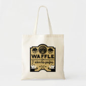 Tote Bag gaufres de Belgique (Devant)