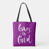 Tote Bag Gay est bon (Dos)