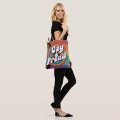 Tote Bag Gay & Fier Pride LGBTQ+ (Sur le modèle)