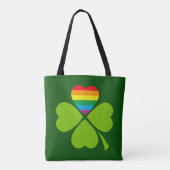 Tote Bag Gay Lucky Clover (Dos)
