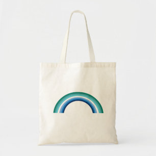 Tote Bag Gay Masculin Arc-en-ciel Azur