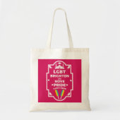 Tote Bag Gay pride Brighton (Devant)