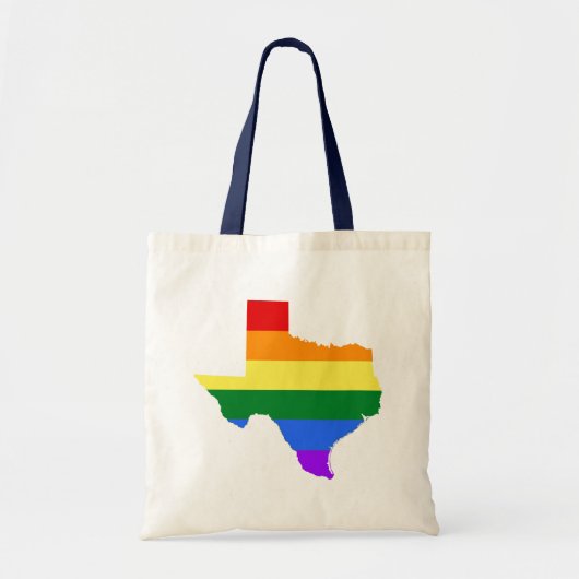 Tote Bag Gay | Texas Rainbow (Devant)