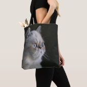 TOTE BAG GAZE BLEUE (De près)