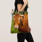 Tote Bag Gazer la vache (De près)