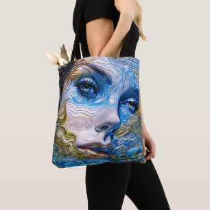 Tote Bag "Gazon En Acier" - Femmes Dans L'Eau