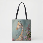 Tote Bag Géant doux personnalisé (Devant)