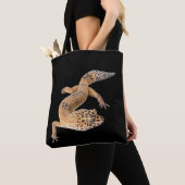 Tote Bag Gecko Léopard (De près)