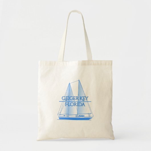 Tote Bag Géiger Clé Côtier Nautique Voilier (Devant)