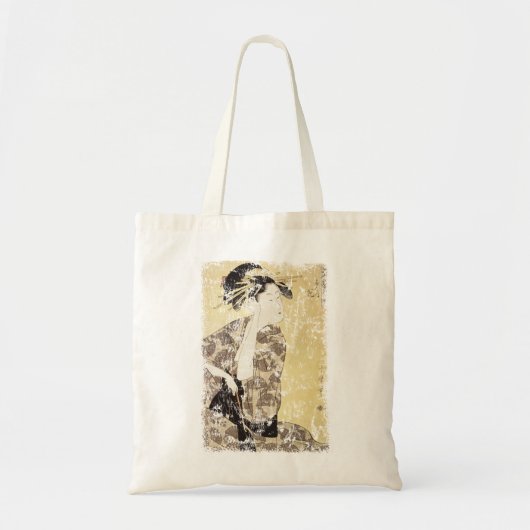 Tote Bag Geisha japonais (Devant)