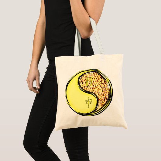 Tote Bag Gémeaux & Singe de Feu (Devant (produit))