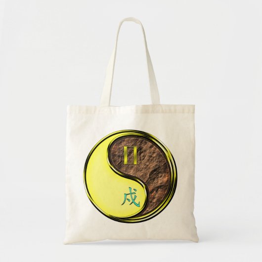 Tote Bag Gemini & Earth Dog (Devant)