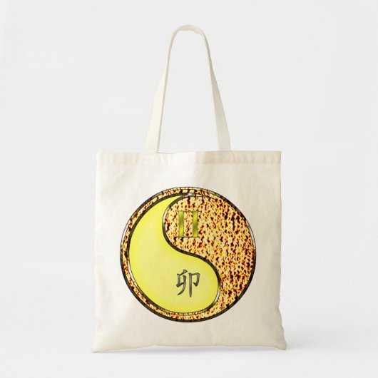 Tote Bag Gemini et Rabbit Feu (Devant)
