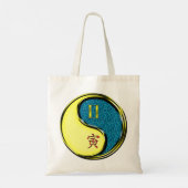 Tote Bag Gemini et tigre d'eau (Dos)