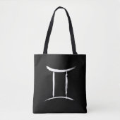 Tote Bag GEMINI Les Gémeaux Signe du zodiaque Printemps Ast (Devant)