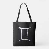 Tote Bag GEMINI Les Gémeaux Signe du zodiaque Printemps Ast (Dos)