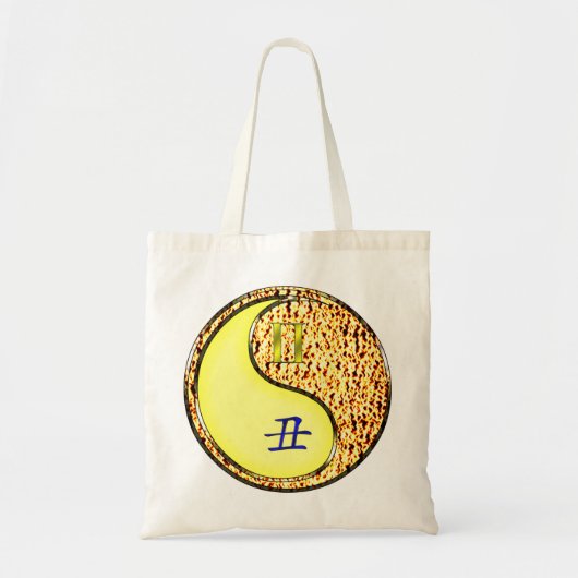 Tote Bag Gemini & Ox de feu (Devant)