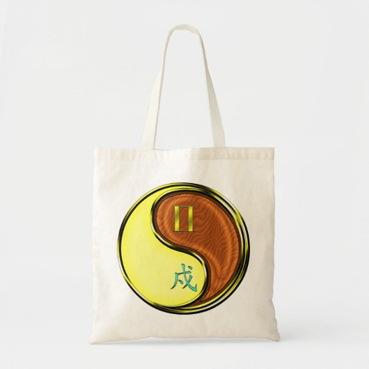 Tote Bag Gemini & Wood Dog (Devant)