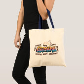 Tote Bag Gemini Zodiac Graffiti (Devant (produit))