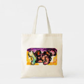 Tote Bag Gemme de axolotl rose (Dos)