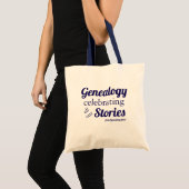 Tote Bag Genealogy – celebrating all our stories (Devant (produit))
