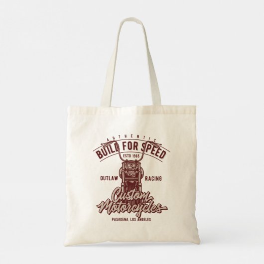 Tote Bag Génération Authentique Pour La Vitesse (Dos)