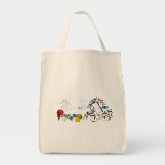 Tote Bag Genèse de Snowcone (Devant)