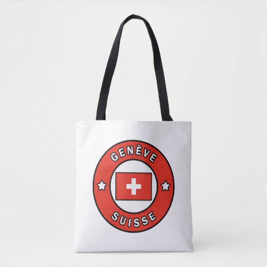 Tote Bag Genève Suisse (Devant)