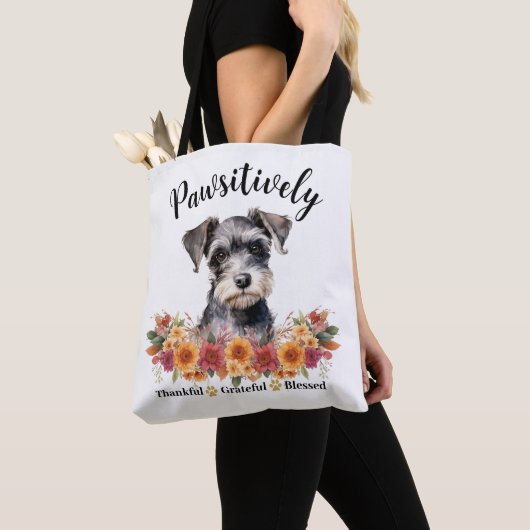 Tote Bag Génial et gracieux, bienheureux, mignon chien (De près)