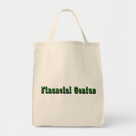 Tote Bag Génie financier (Devant)