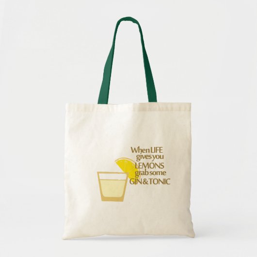 Tote Bag genièvre et tonique de citrons (Devant)