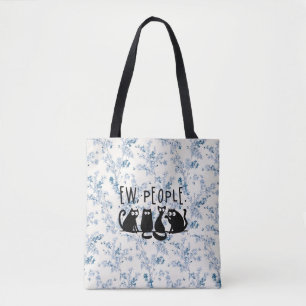 Tote Bag Gens dégueu Chats mignons Chats noirs