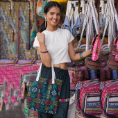 Tote Bag Géo coloré scandinave