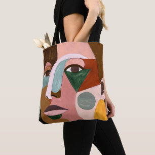 Tote Bag Geo Face