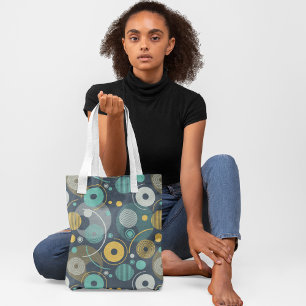 Tote Bag Géo monochrome