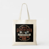 Tote Bag Geocache Geocaching Trésor Chasse Garçons Hommes (Dos)