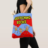 Tote Bag Géocaching Rocks (De près)