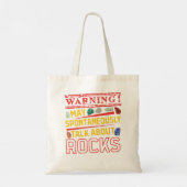 Tote Bag Géologue Rockhound Géologie Premium (Dos)