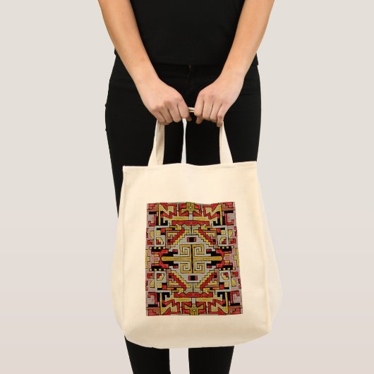 Tote Bag Géométhorique Tribal/Motif ethnique (Devant (produit))