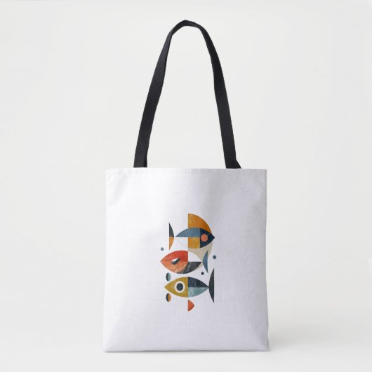 Tote Bag Geometric Harmony (Devant)