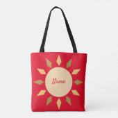 Tote Bag Geometric Sun Circle Thunder_Cove (Dos)