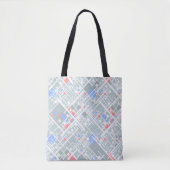 Tote Bag Géométrie abstraite moderne. (Devant)