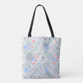 Tote Bag Géométrie abstraite moderne. (Dos)