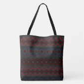 Tote Bag Géométrie Aztèque (Dos)