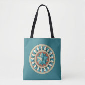 Tote Bag Géométrie sacrée (Devant)