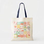 Tote Bag géométrique #32 (Devant)