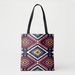 Tote Bag Géométrique Ethnique Oriental : Traditionnelle San
