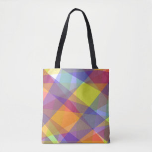 Tote Bag Géométrique lumineuse - Fourre-tout