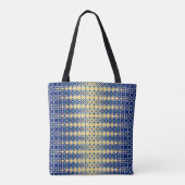 Tote Bag Géométrique multicolore (Dos)